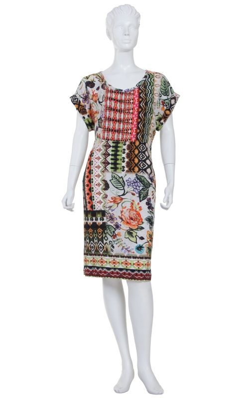 viskozes pavasara-vasaras kleita Magnolica