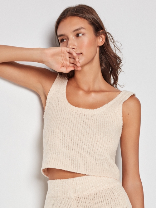 CASUAL CLOTHING - TOP, IVORY Magnolica