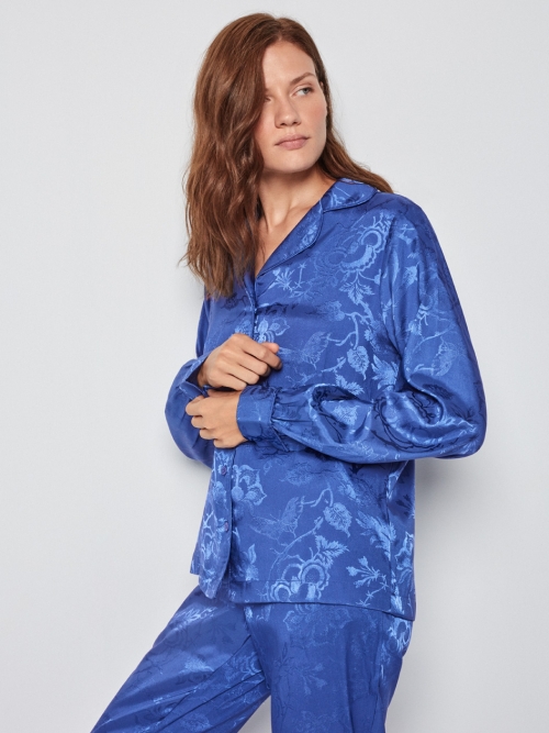 CASUAL pajama set in blue COLOR Magnolica