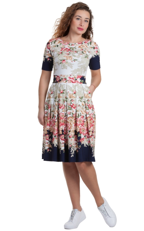 SPRING-SUMMER JERSEY DRESS Magnolica