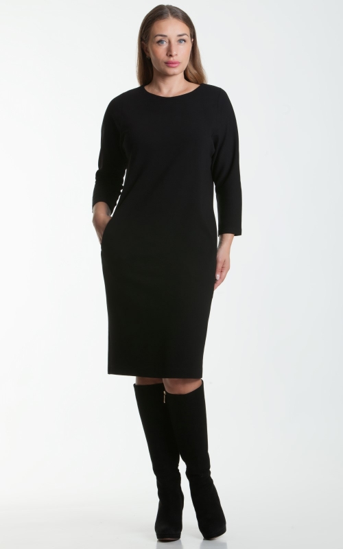 BLACK ELEGANT DRESS Magnolica