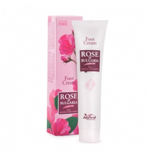 Foot cream rose of bg with natural rose water Rose 75 ml. Magnolica