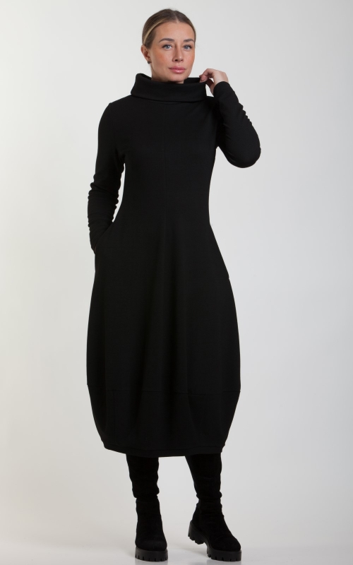 CASUAL  BLACK DRESS Magnolica