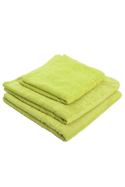 TOWEL MELANIE MADE OF COTTON 30X50CM  in light green color Magnolica