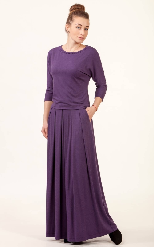 Violet Casual Suit Magnolica
