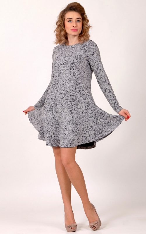 Grey Spring Singlet Dress Magnolica