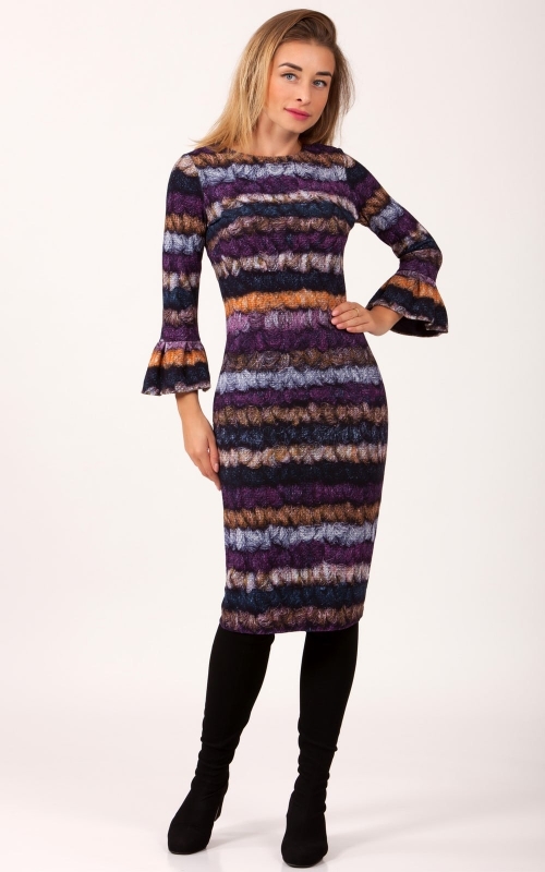 Нарядное платье фиолетовое Magnolica