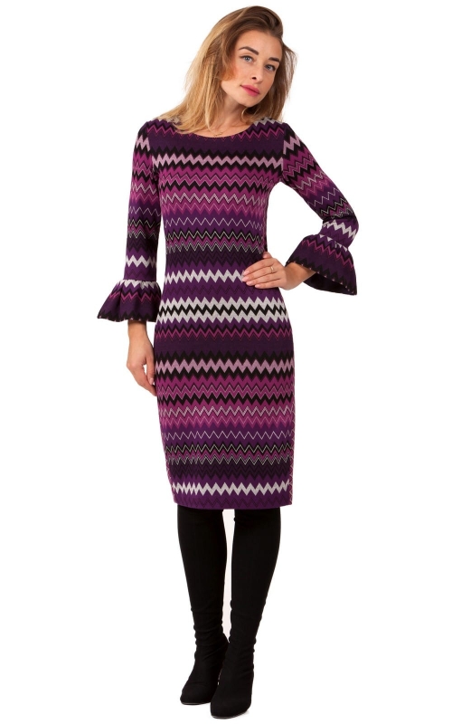 Нарядное платье фиолетовое Magnolica