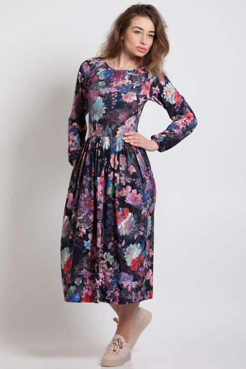 FLORAL PRINT DRESS Magnolica