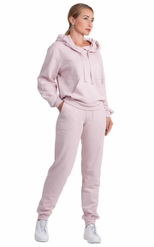 WALKING COTTON TRACKSUIT IN PINK COLOUR Magnolica