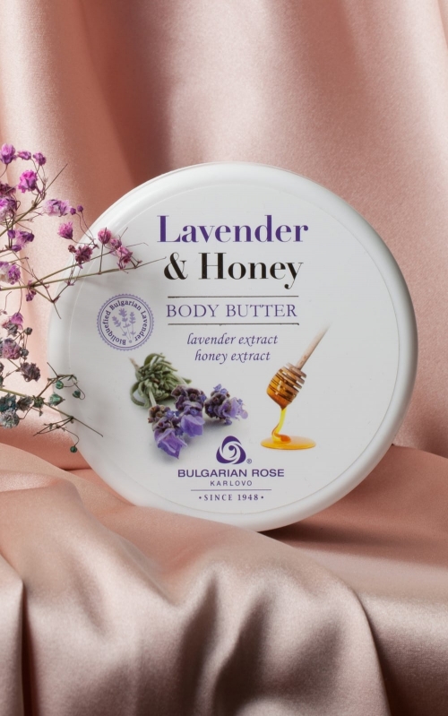 BODY BUTTER 250 LAVENDER AND HONEY 250 ml Magnolica