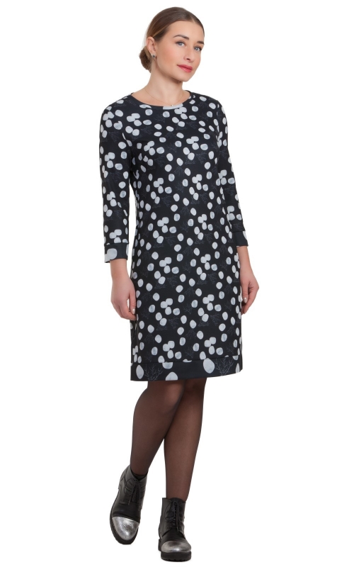 A-LINE CASUAL OFFICE TUNIC-DRESS Magnolica