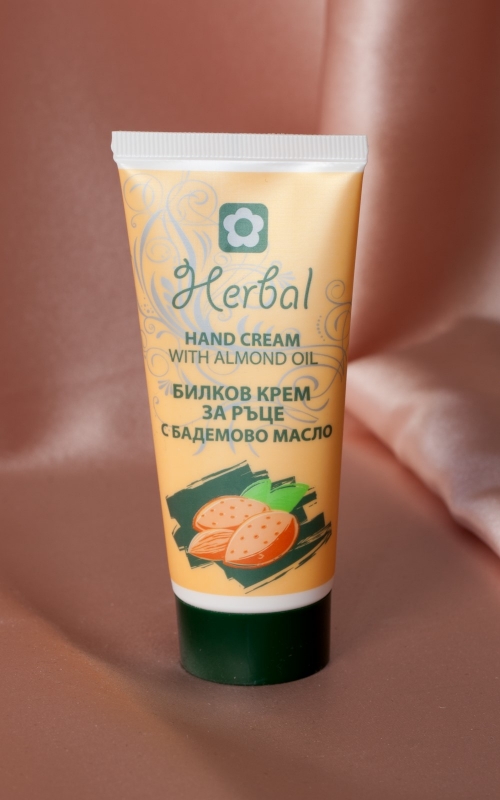 hand cream with almond oil herbal 50 ml. Magnolica