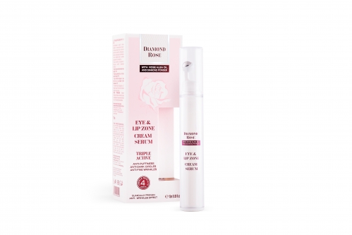 Diamond Rose Eye & Lip Contour zone Cream Serum(triple active) 15 ml Magnolica