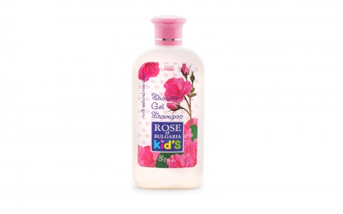 Shower gel-shampoo for children 2 in1 Rose 200 ml Magnolica